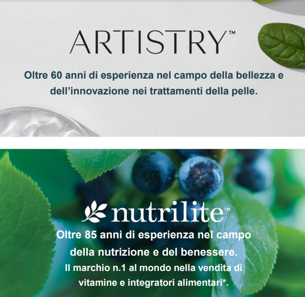 Vendita diretta, come acquistare Nutrilite e Artistry legalmente e con la garanzia 100%